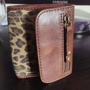 Fossil Cheetah Print Wallet